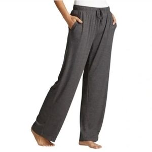 Natori Lounge Pants Size Medium Grey PJ Pants Casual Neutral Relaxed NWOT